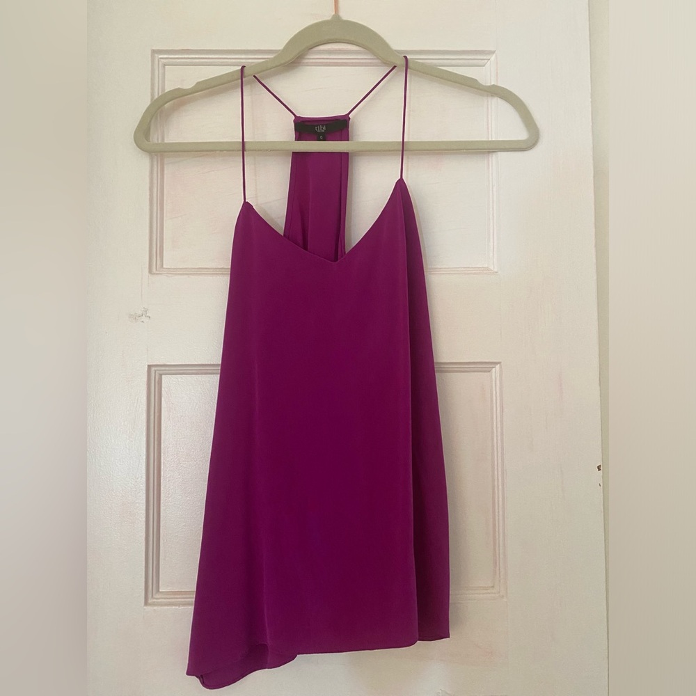 Tibi, Size 0, Purple Tank, Excellent Condition